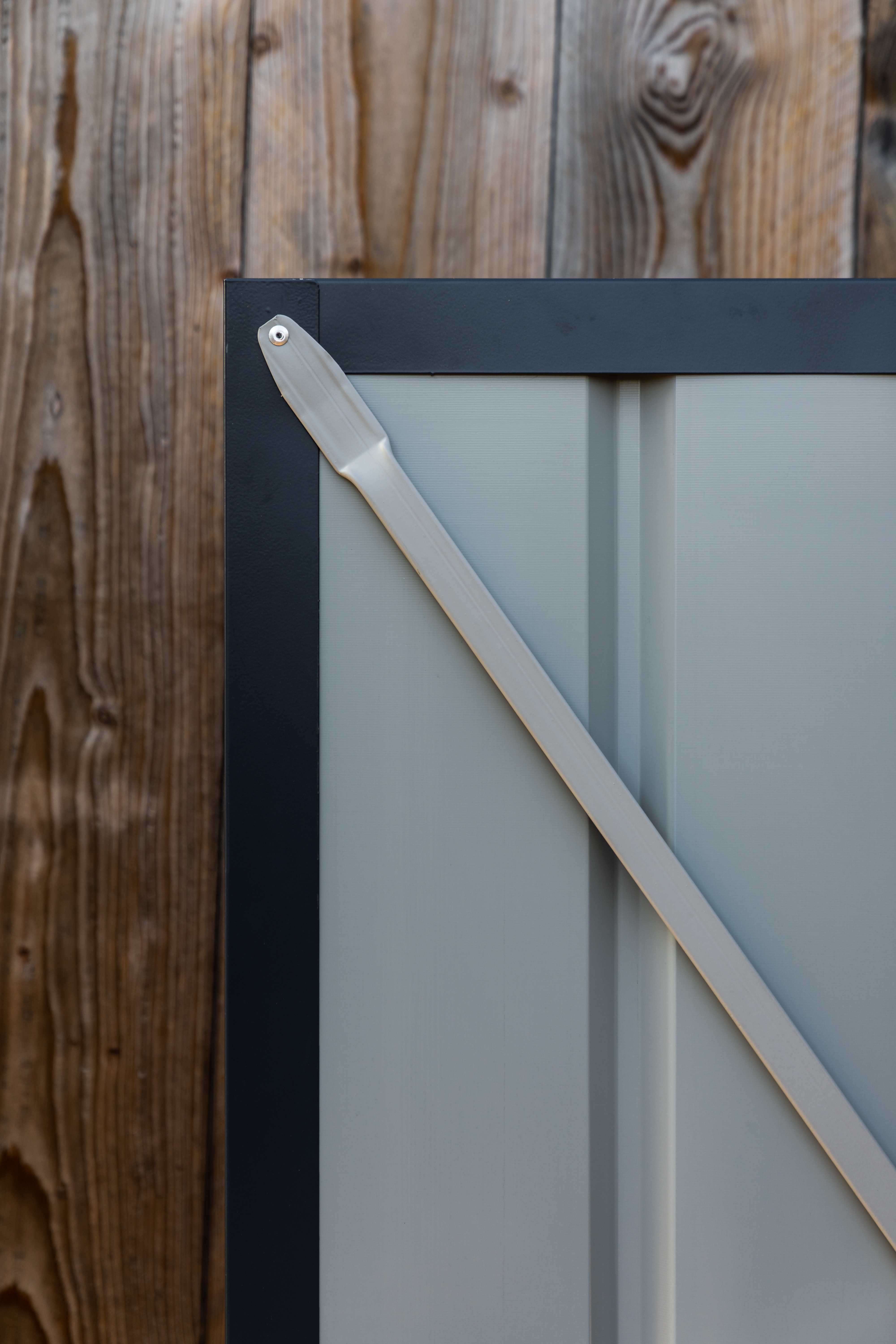 Gerätehaus Wand-Zierde „LeanTo“ 56 H178, anthrazit