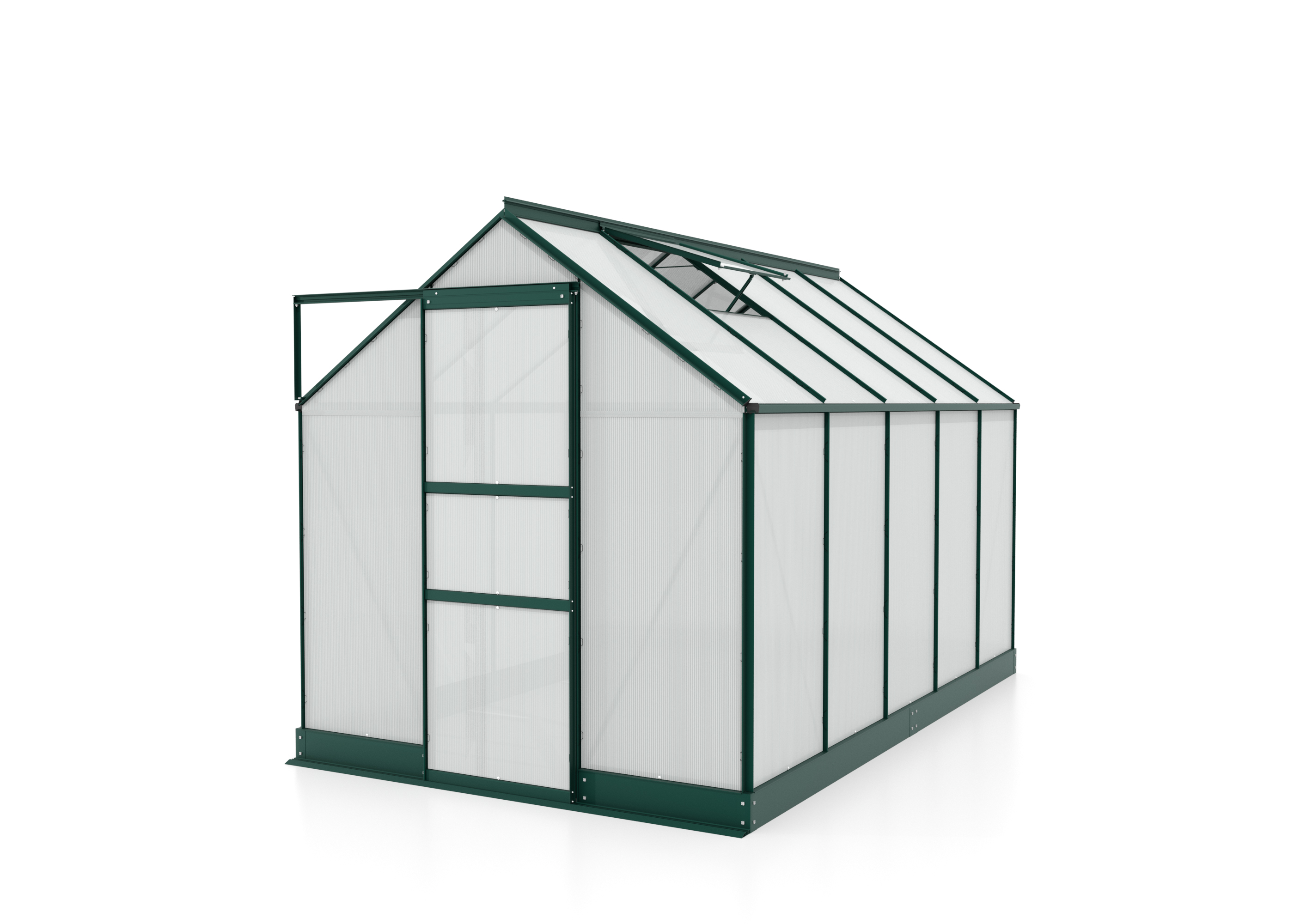 Gewächshaus Apollo 6200 HKP4mm, smaragd