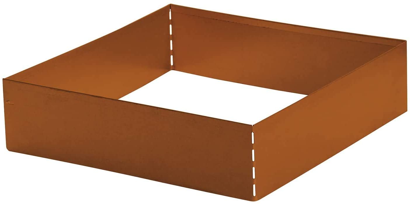 40x40_corten Rasenkante Kreis Beetumrandung Rasenbegrenzung Beeteinfassung