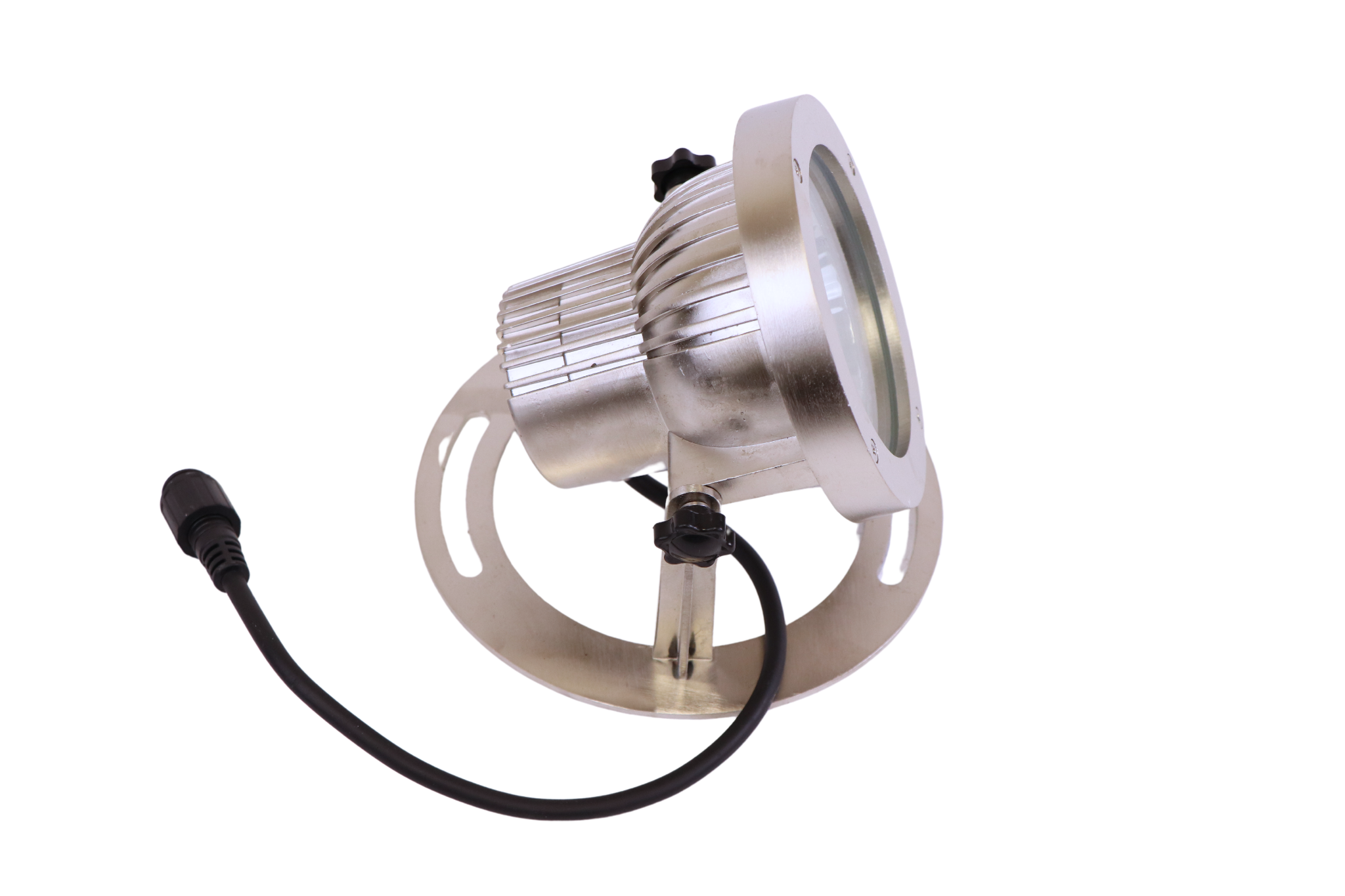 Easy Connect 65214 Strahler Aluminium ⌀130 mm kaltweiß 60W IP67 Gartenbeleuchtung Außenbeleuchtung