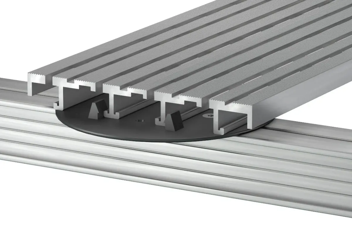 Aluminium Entwässerungsrinne Pro 150x20 mm Länge 1950 mm Belüftungsrinne