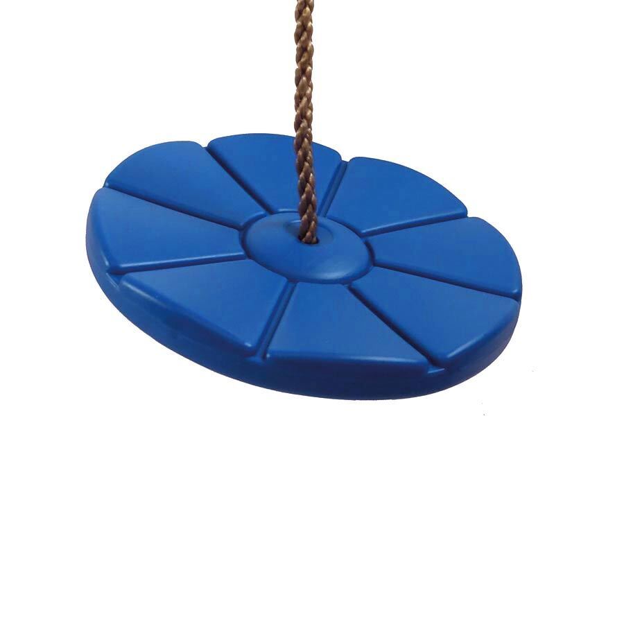 blau Tellerschaukel aus Kunststoff Affenschaukel Schaukelsitz Schaukelteller für Kinder Spielturm