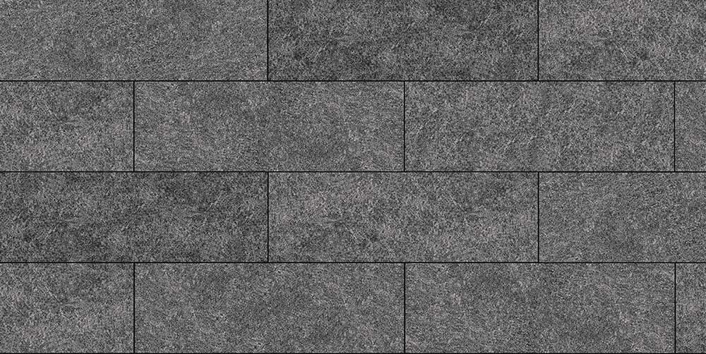 KERAMIKPLATTE COLOSSEO GLETCHER GRAU 40x120x2 cm FEINSTEINZEUG MODERN 0,96 m², 2 STK.