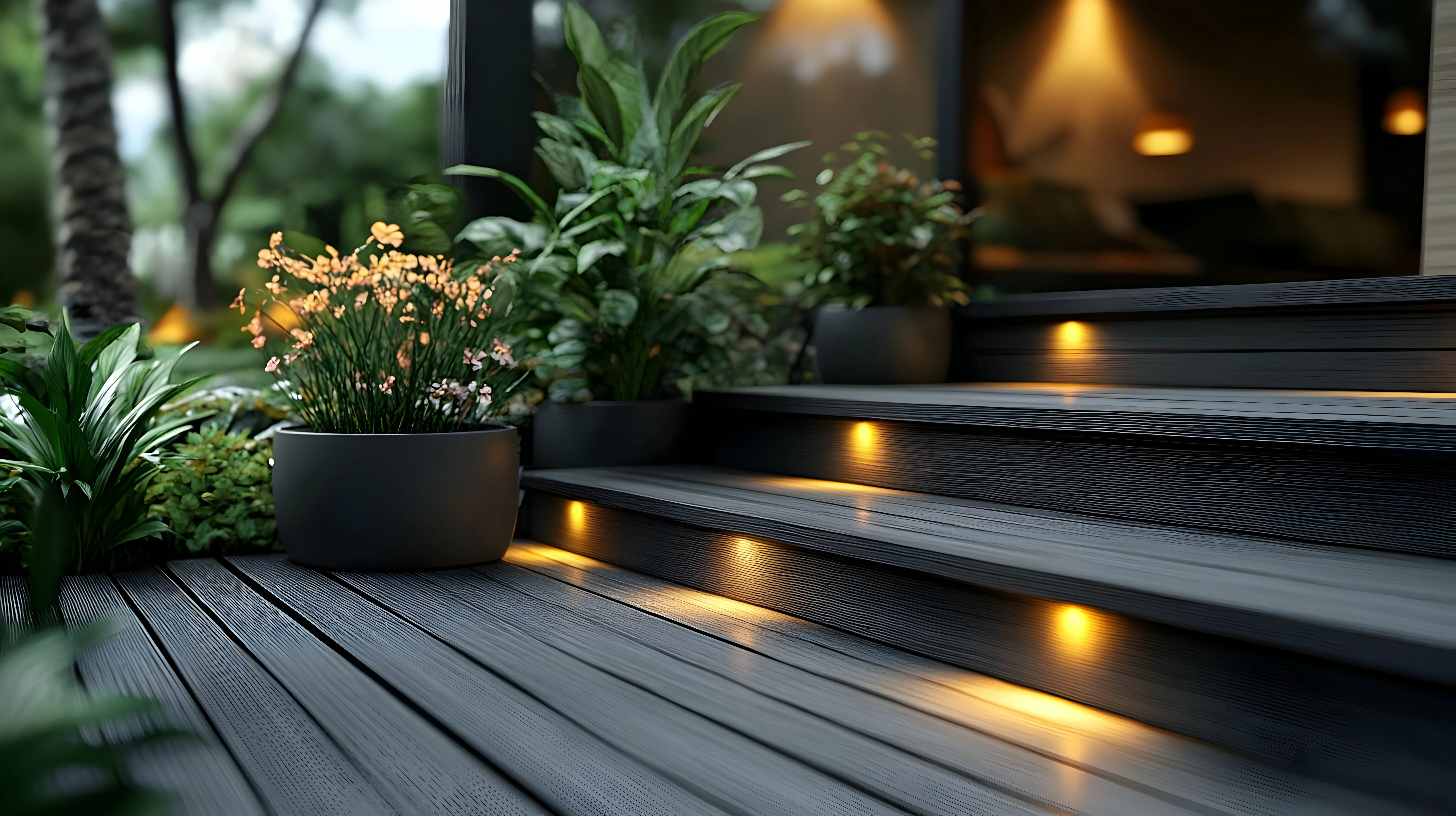 LED Bodeneinbaustrahler Außen Ø 7,5 cm rund für Terrassenbeleuchtung