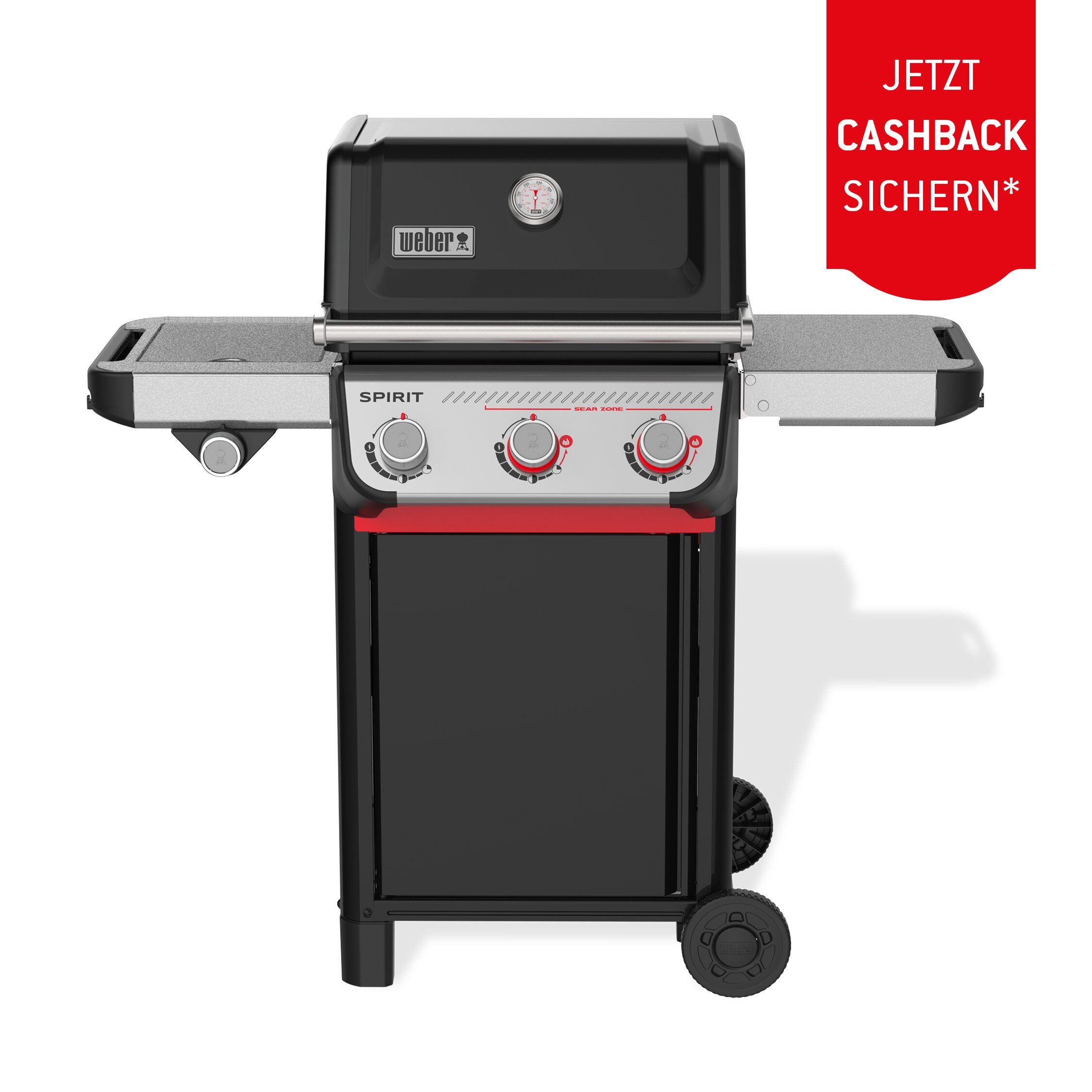 Weber Spirit E-325 GBS Black Gasgrill mit Sear Zone
