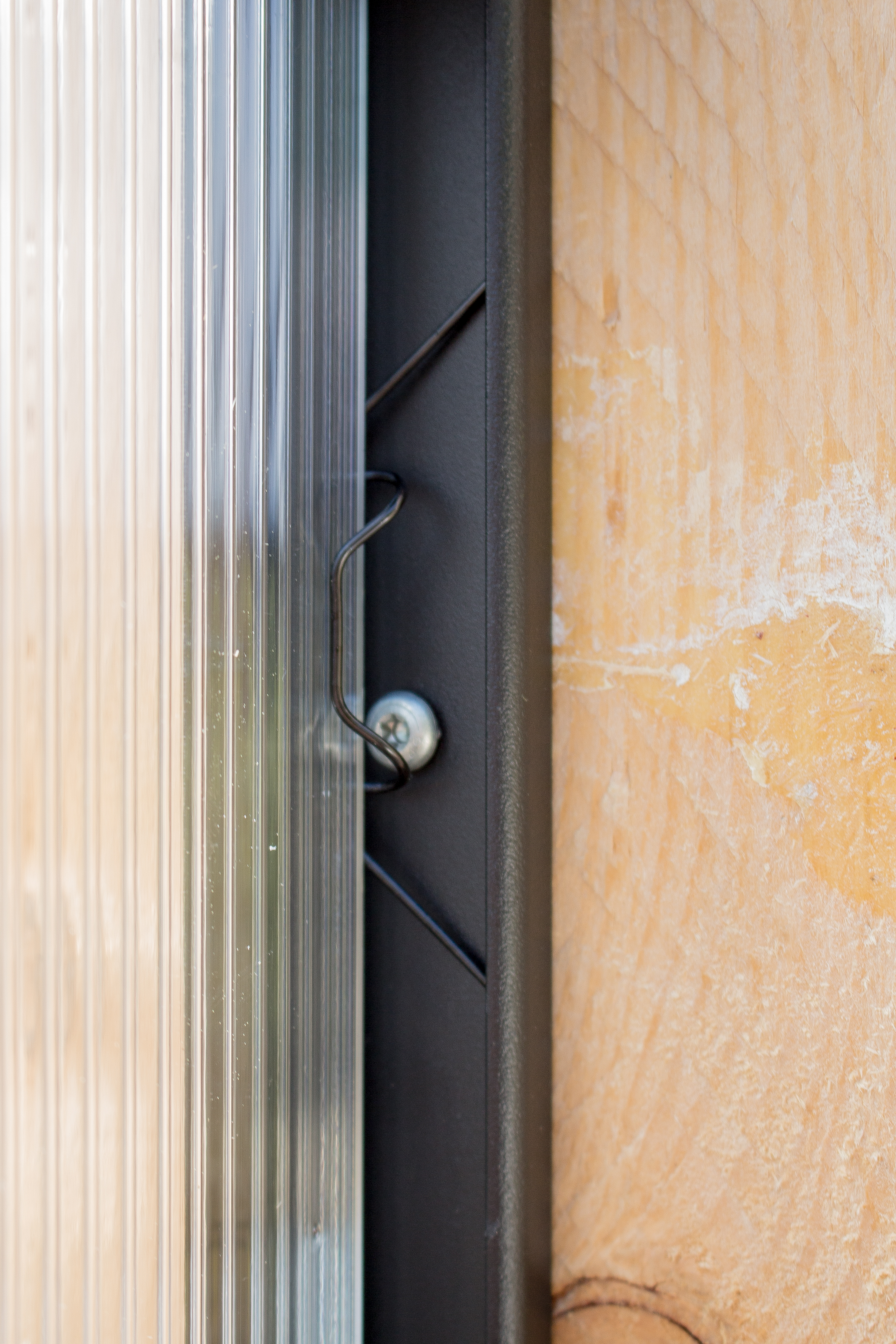 Glasfederklammern, 20 Stück, schwarz