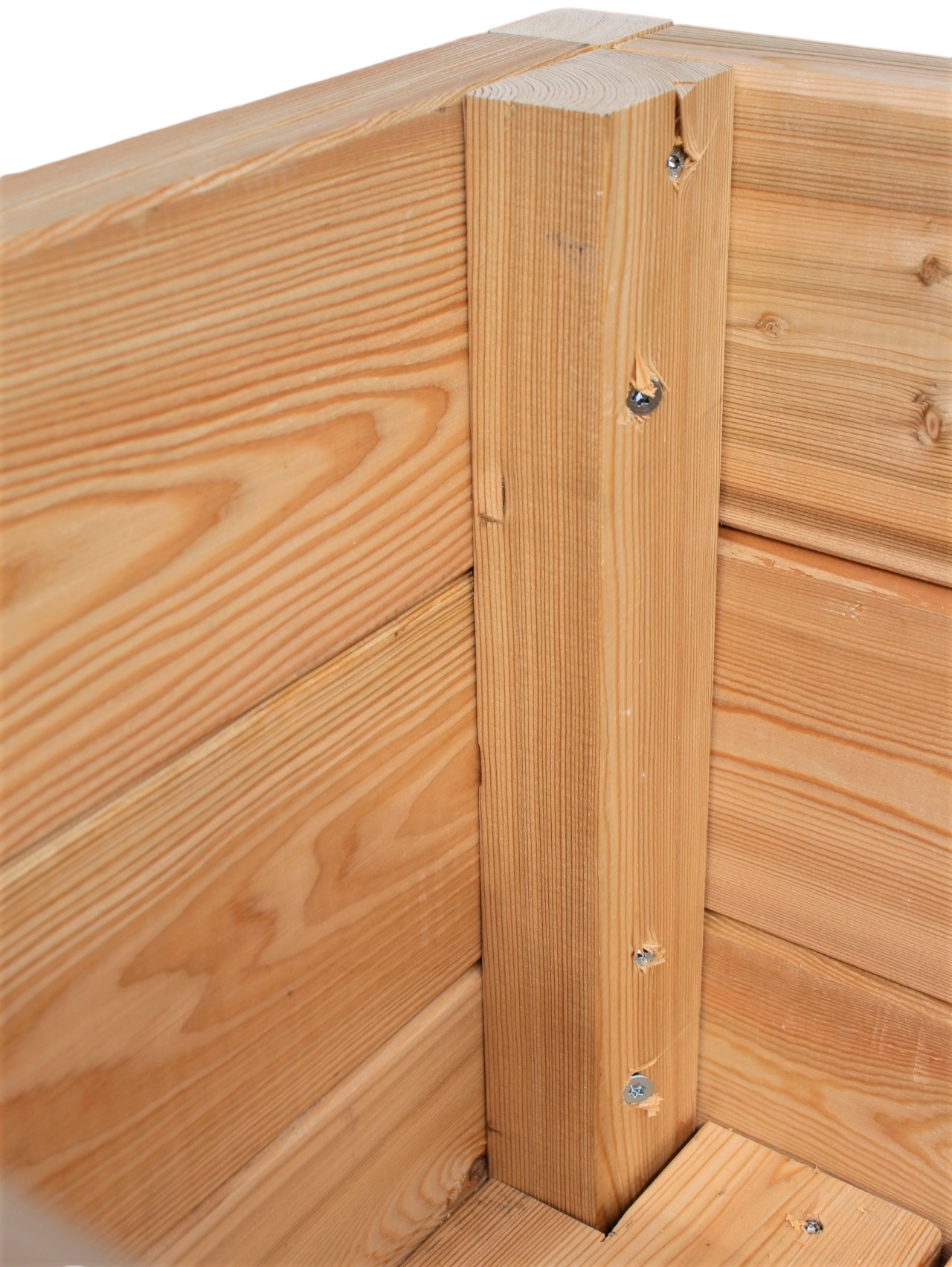 Foto-2ILTh3giPK8vvI Blumenkasten Hexenagger Lärchenholz Kanthölzern 45x142 mm mit Noppenfolie fertig montiert