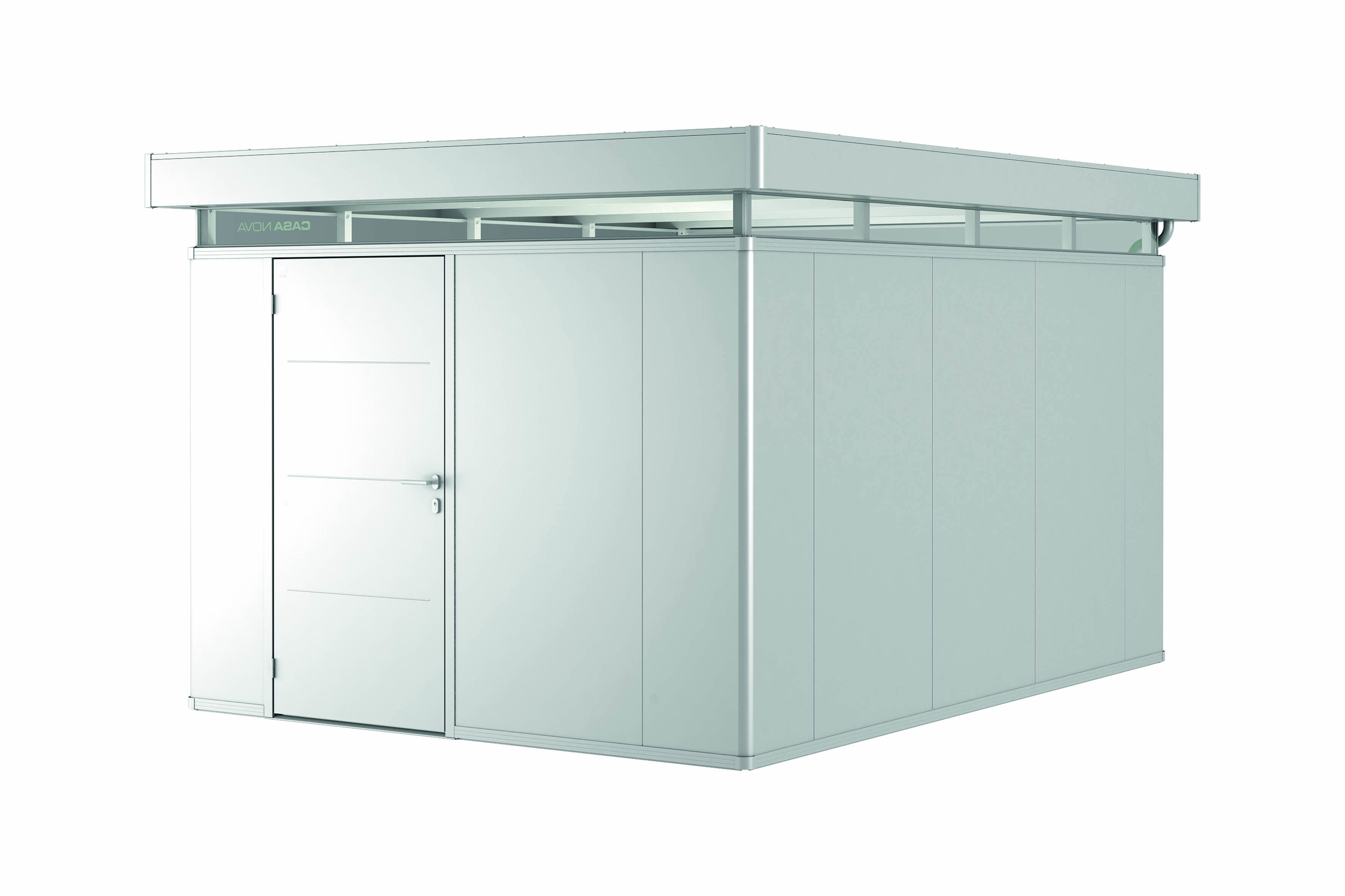 CasaNova 3x4, Türanschlag links (silber-metallic)