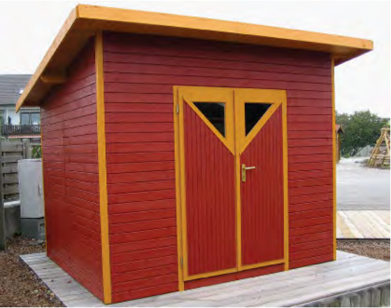 MH2-2428-P Premium Gartenhaus MH2 2428 P