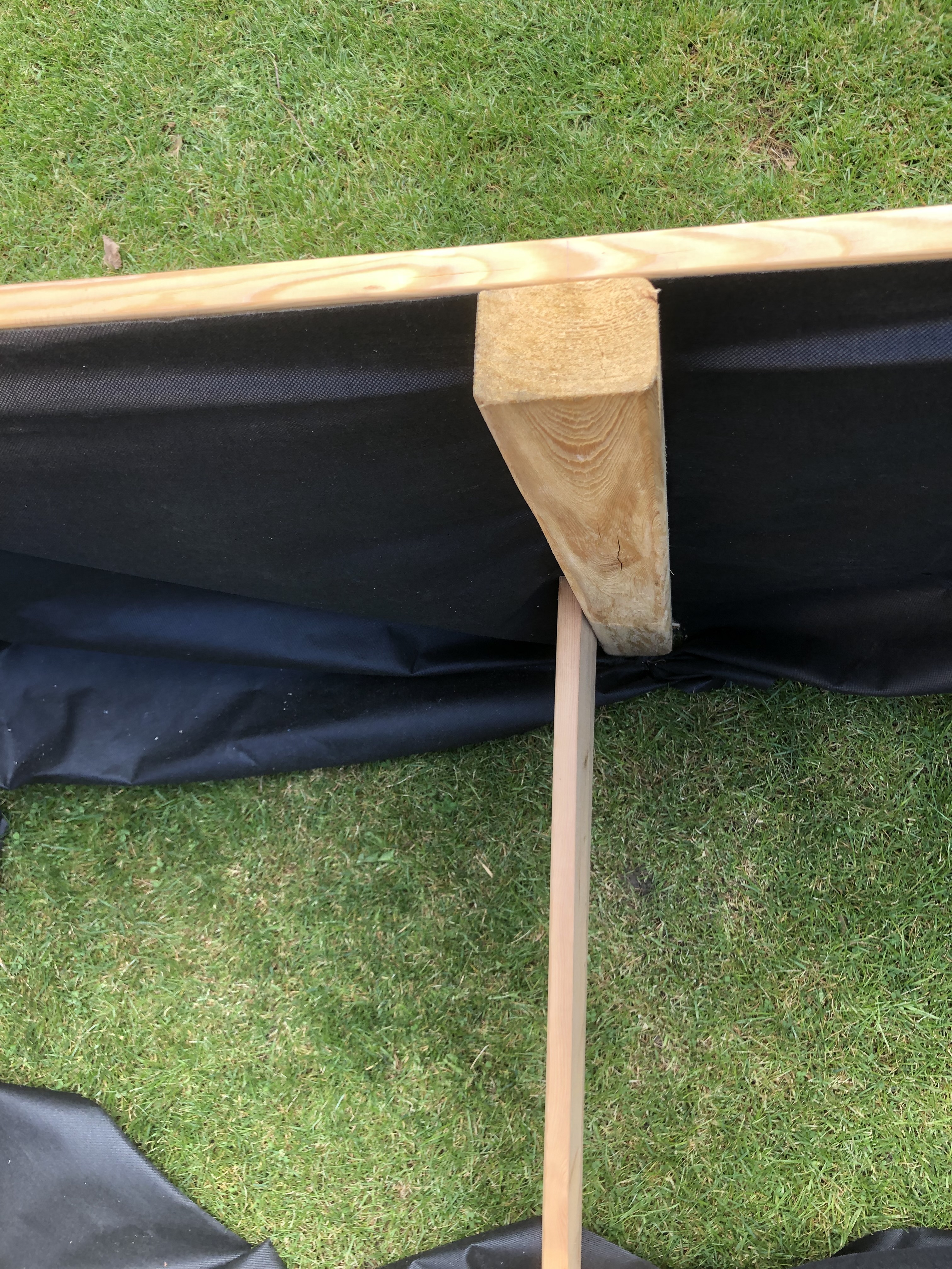 IMG_8372 Hochbeet Basic aus Lärchenholz Höhe 71 cm Rustikalsortierung Kräuterbeet Pflanzbeet