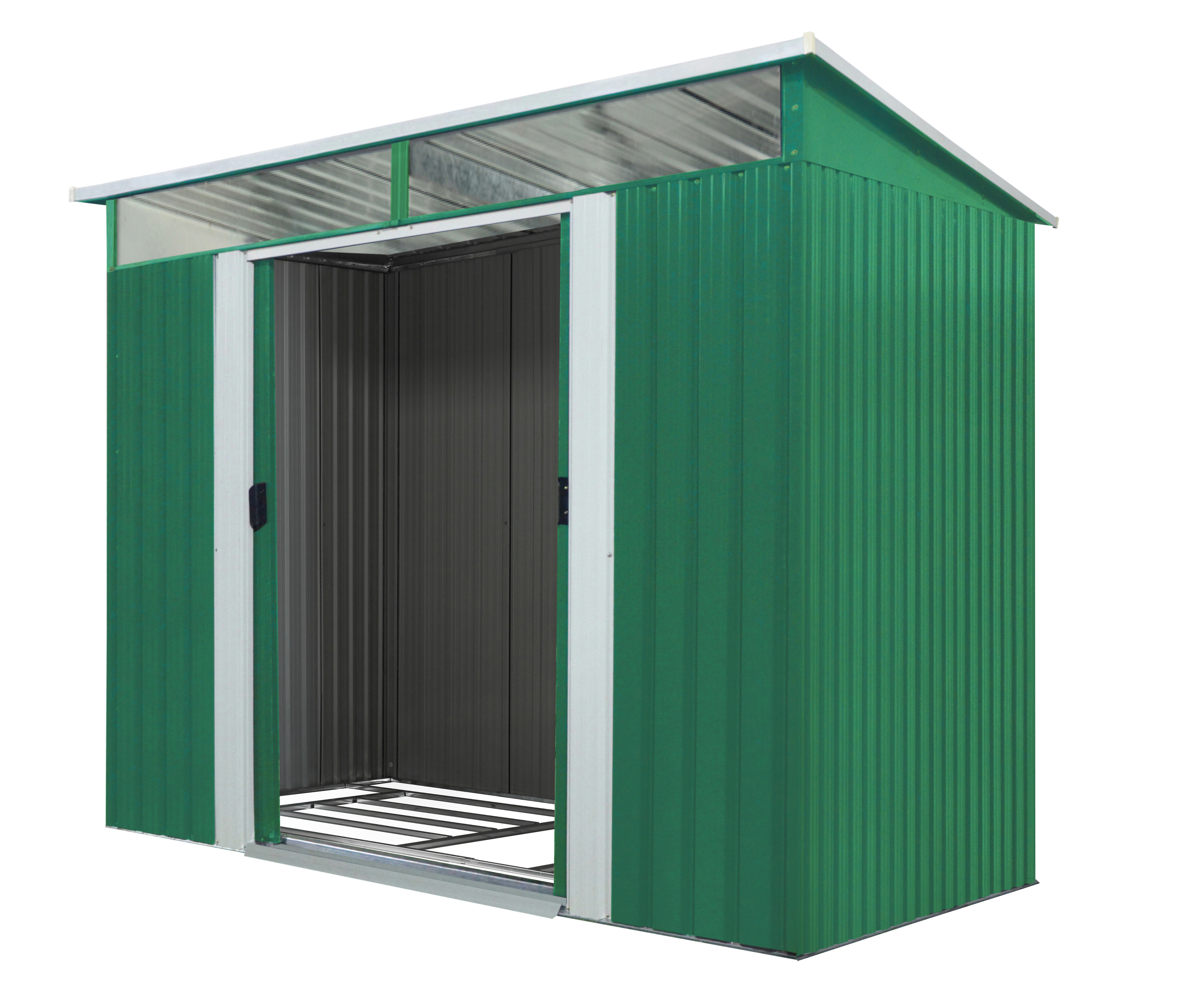 Gerätehaus Lübeck 86, tanne/weiß    