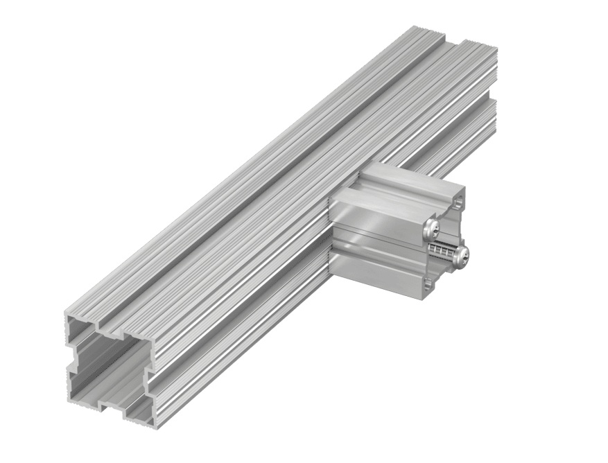 90° Verbinder 47 mm Construct Universal für Aluschiene 45x45 mm