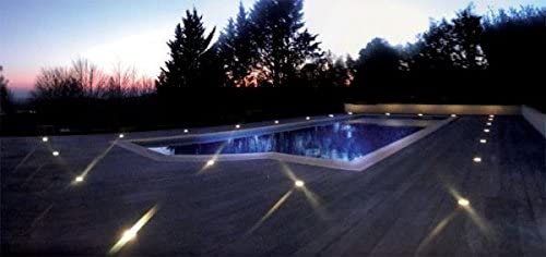 Easy Connect 65202 Einbau-Licht rund max. 20 Watt d=110mm Halogen Terrassen-Einbaustrahler