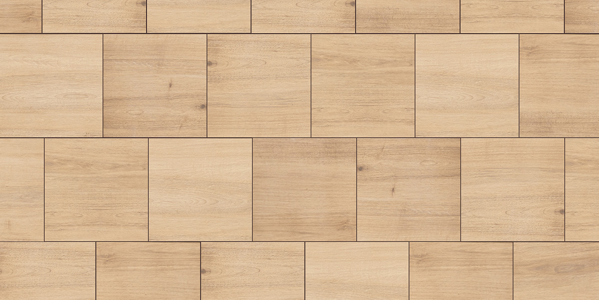 KERAMIKPLATTE HARENA HOLZ NOCE 60x60x2 cm FEINSTEINZEUG MODERN 23,04 m², 64 STK. (1 Palette)