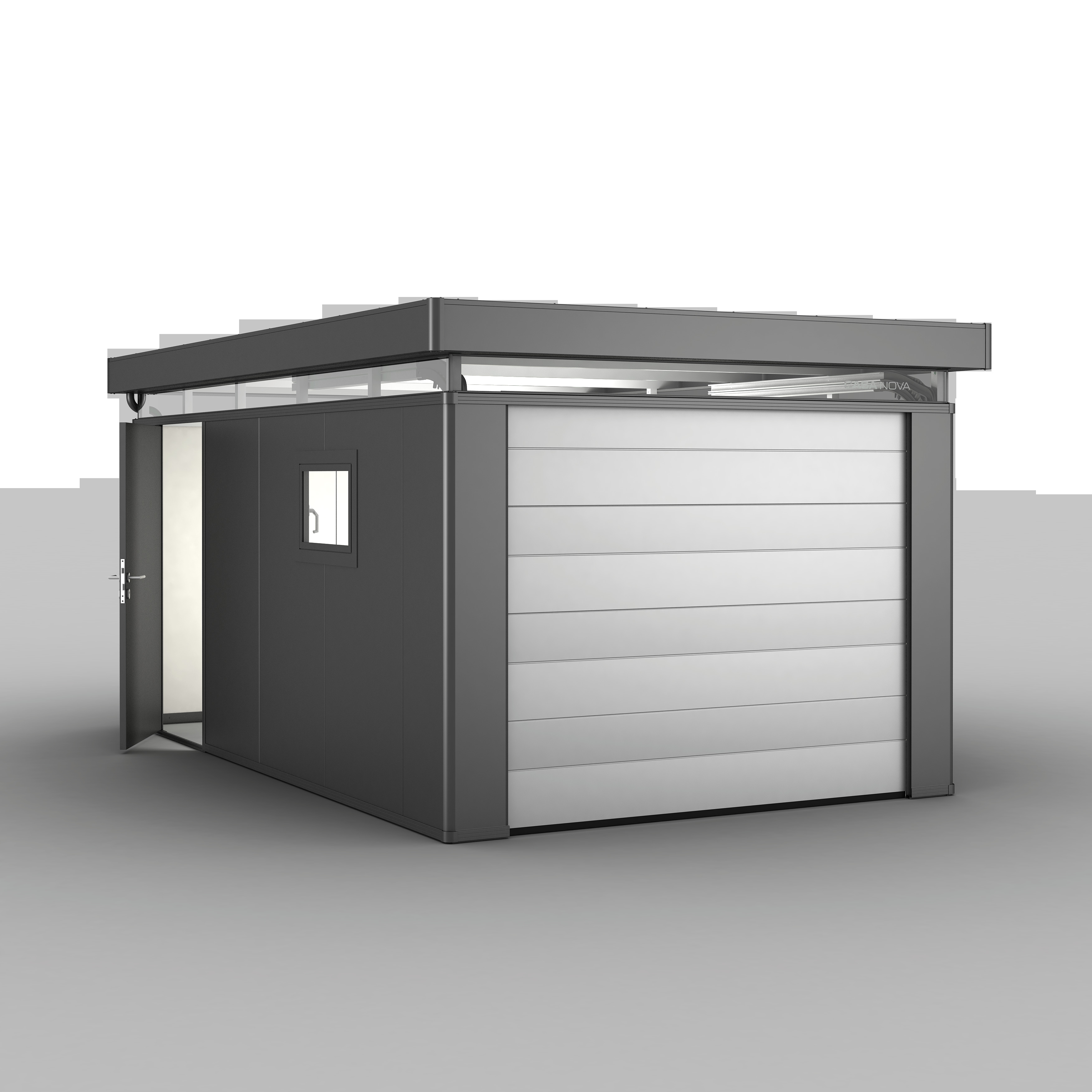 Dreh-Kippfenster CN rechts (silber-metallic) Dreh-Kippfenster CN rechts (silber-metallic)