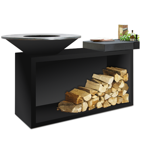 OFYR ISLAND CORTEN BLACK 85 KERAMIK DUNKELGRAU