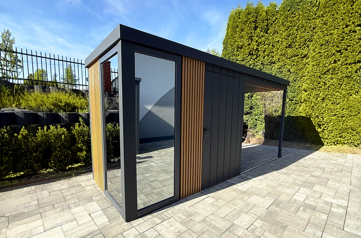 Moderne Gartenüberdachung PEDROSA 