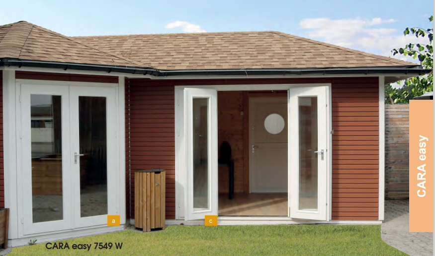 Cara-Easy-7549-W_4 Premium Gartenhaus Cara Easy 7549 W Ferienhaus