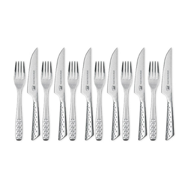 Weber Deluxe Steak-Set 12-teilig, Edelstahl