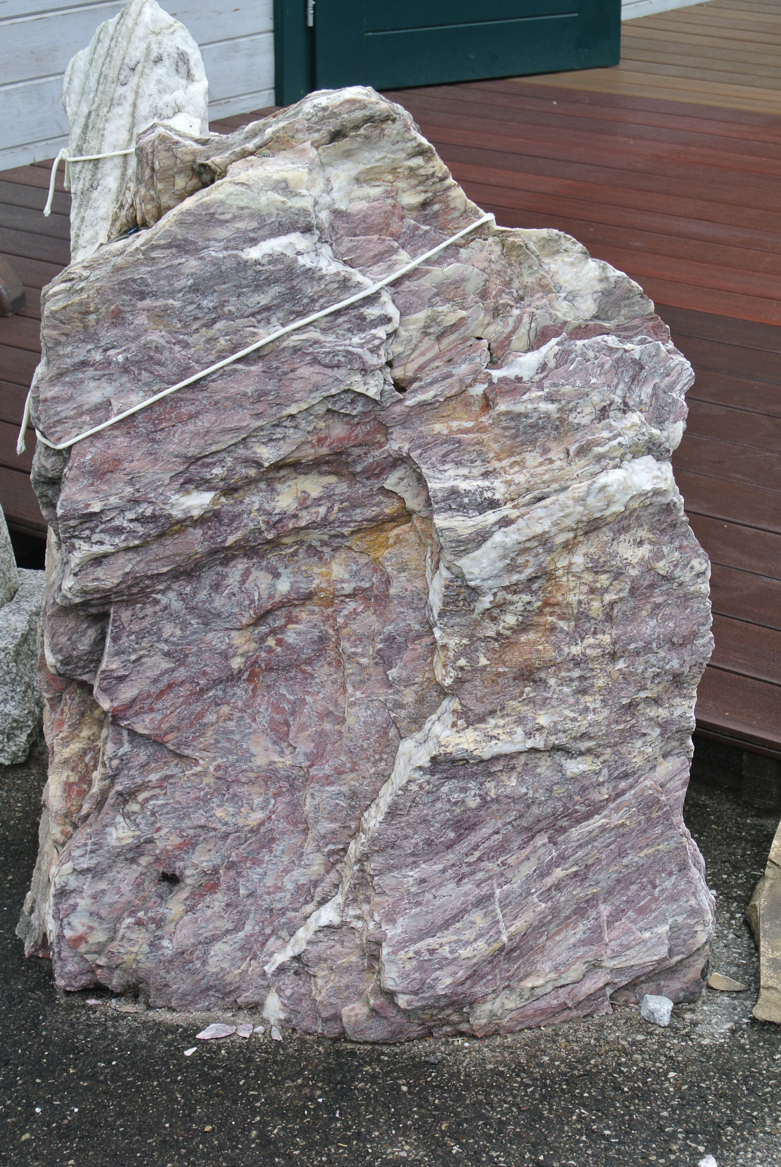 Fiorentino Brocken, Findling, Naturstein, Gartendeko, ca. 60 x 20 x 90 cm