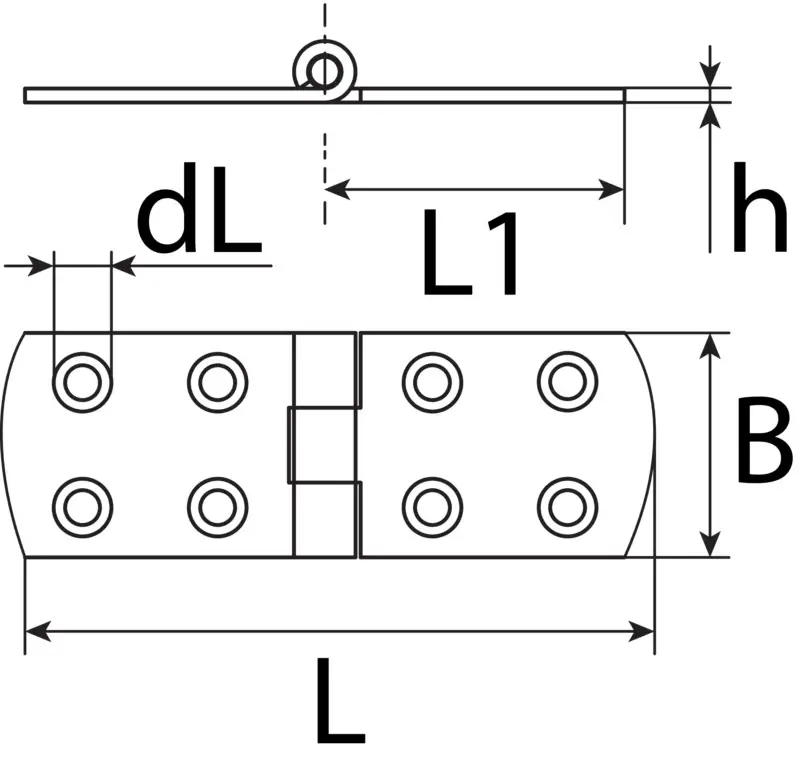 Französische Kistenbänder 120mm Stahl (verzinkt (1 Stück) - 686 42 120 75)