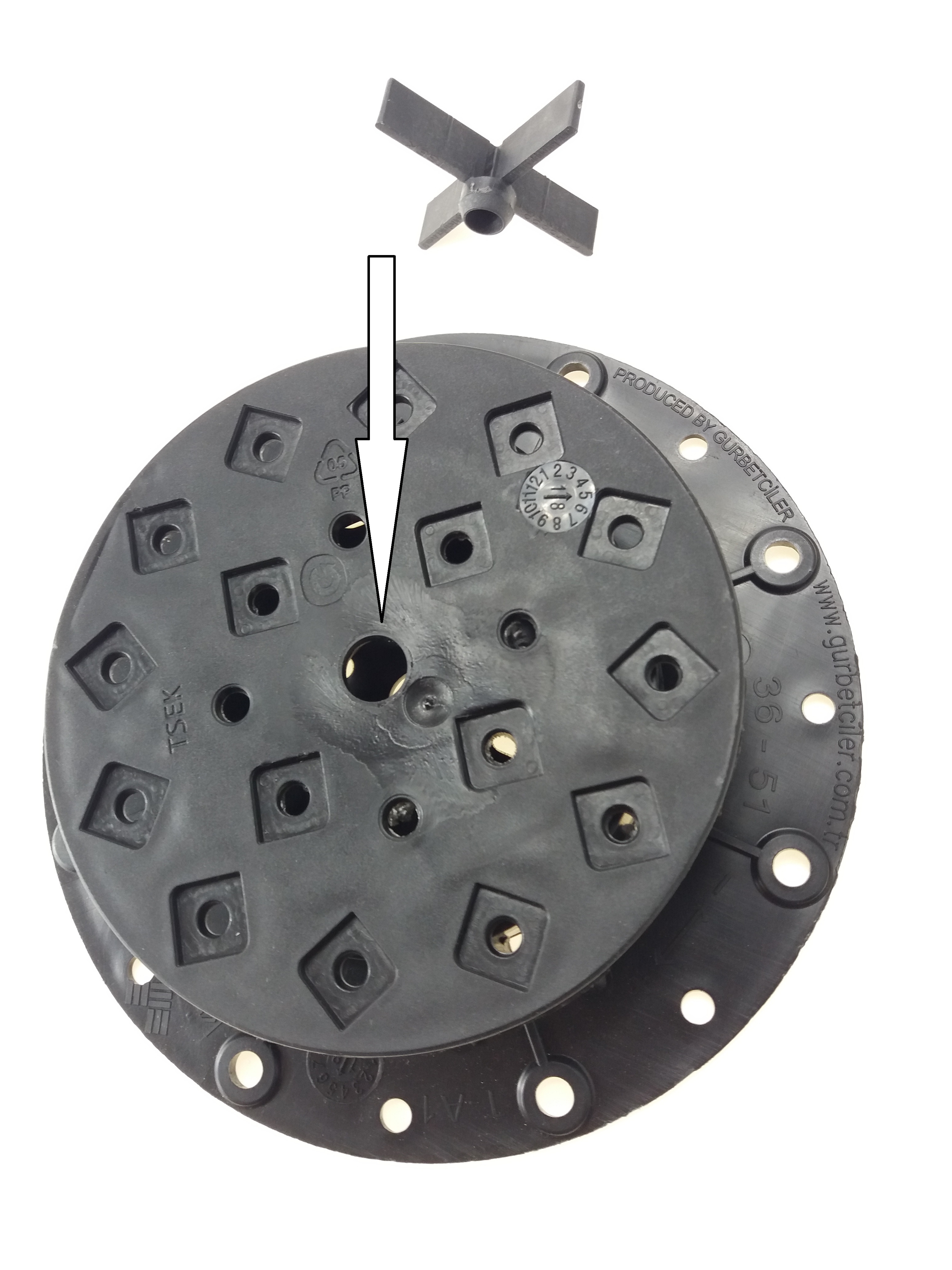 Fugenkreuz 5 mm für Plattenlager Basic