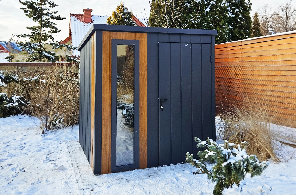 Modernes Gartenhaus HUNT 