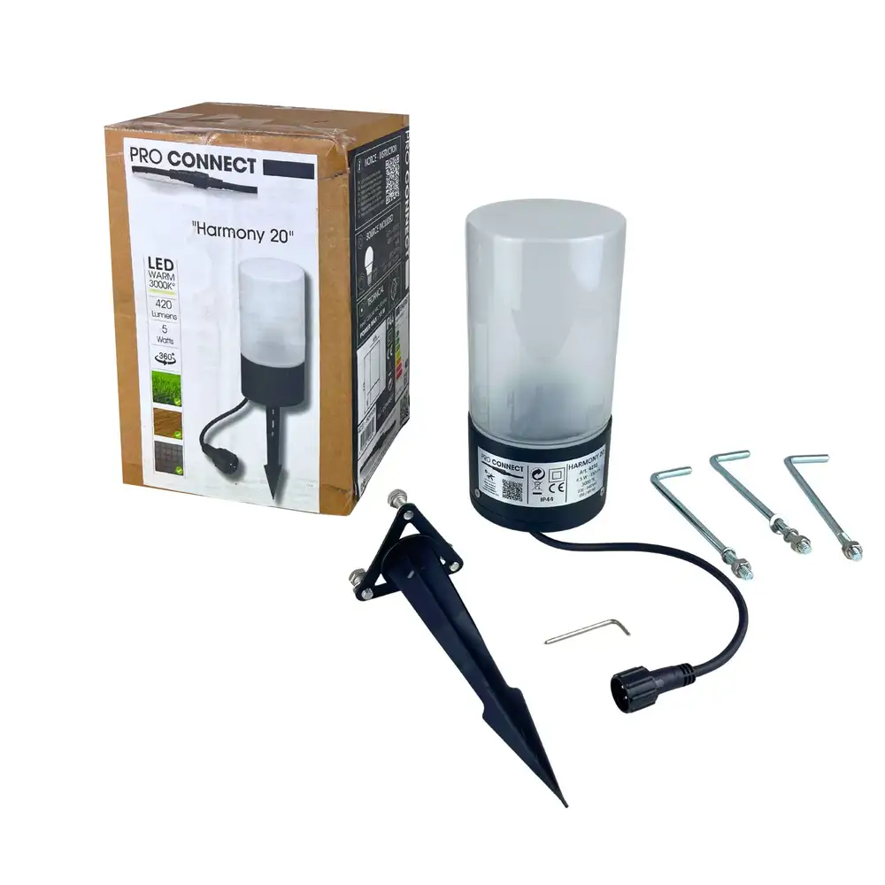 LED Wegeleuchte HARMONY mit Erdspieß - Standleuchte für Außen