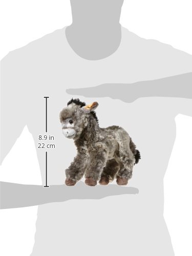 5n9z7v62dojyn9gh9gx431m4xrkw8pel Steiff 280337 Issy Esel 24 cm grau beige liegend Plüschtier Kuscheltier