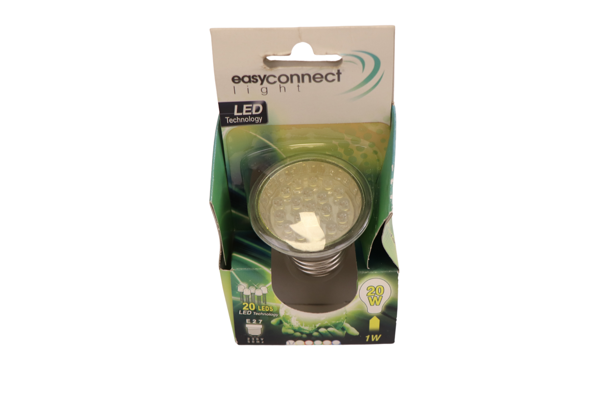 Easy Connect 20 LED-Leuchtmittel Flash und Dimmer 1 W (=20W) 60 lm