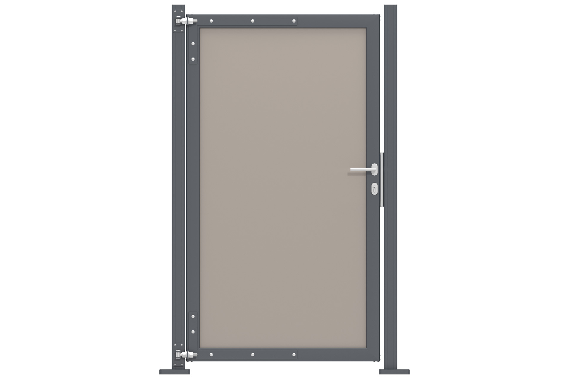 Torrahmen-2 Sichtschutz EASY-BOARDS Türrahmen 100x180 cm anthrazit