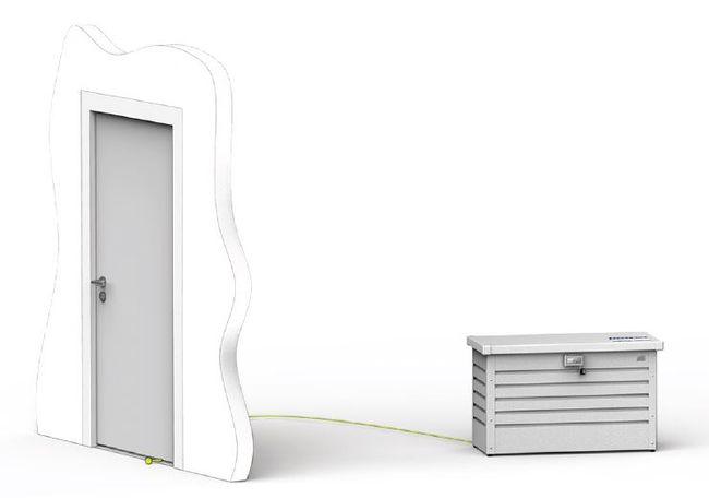 diebstahlsicherungCL2eg40YUDTp0 Paket-Box 100 quarzgrau-metallic