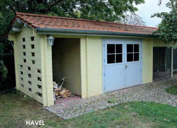 Havel-1 Premium Gartenhaus Havel