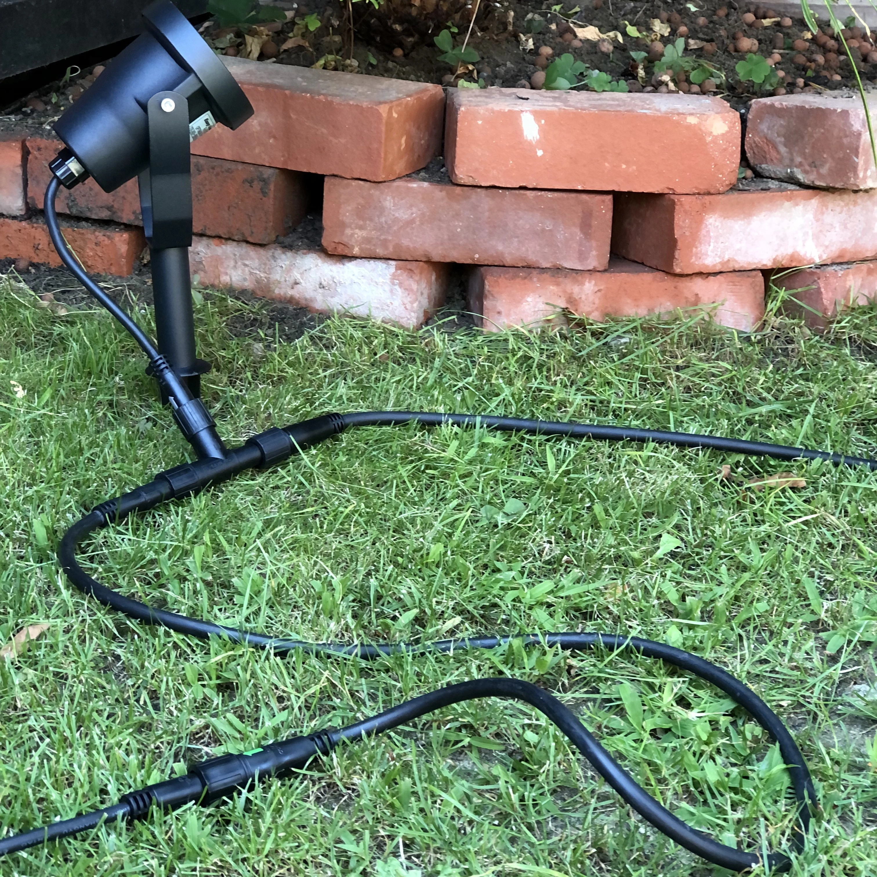 LED Gartenstrahler TARGET 30 W mit Erdspieß wasserdicht für Außen