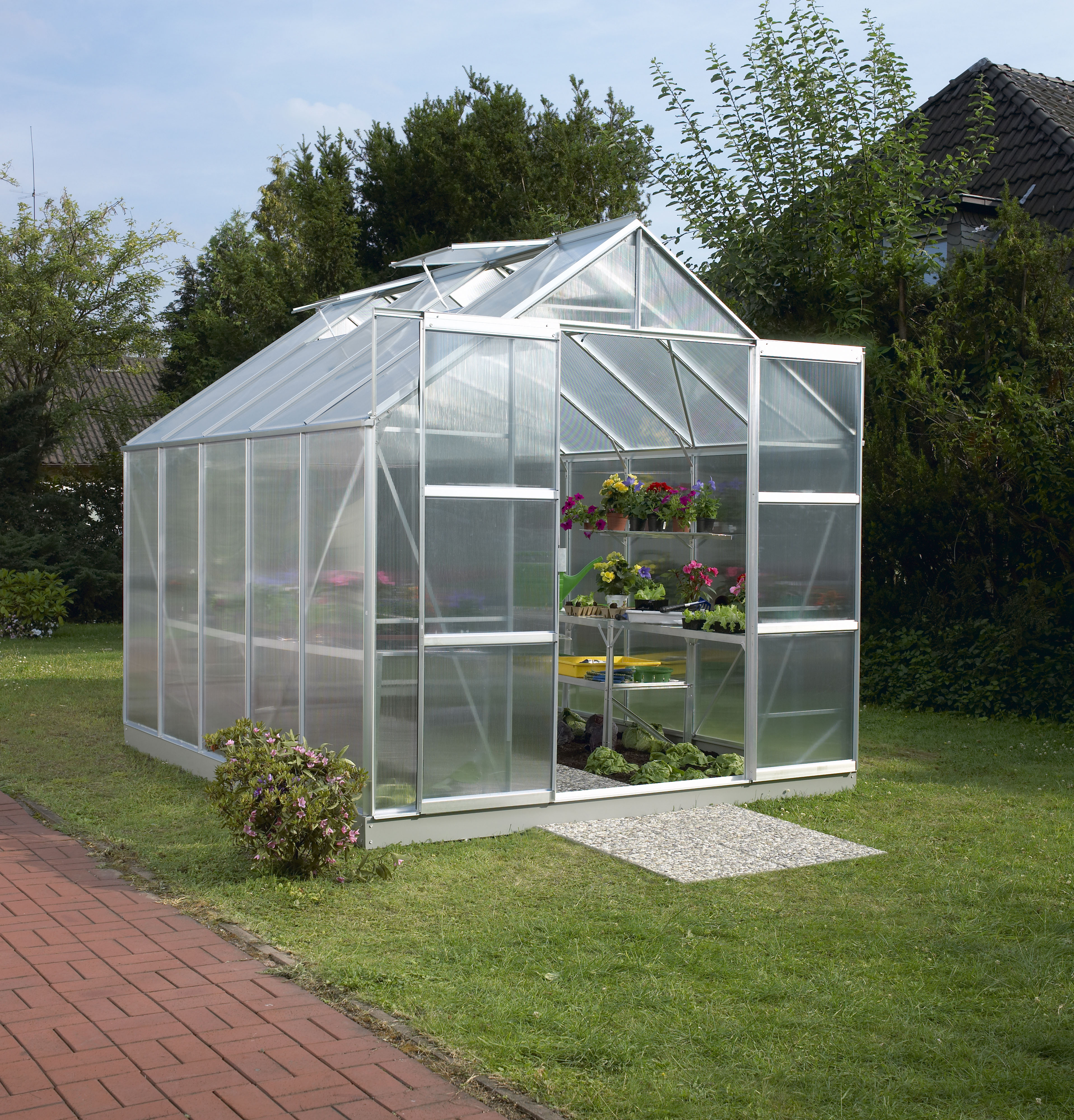Gewächshaus Mars 8300 HKP 4mm, alu