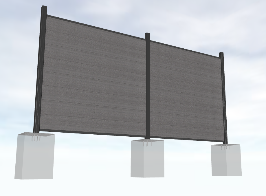 2ElemFestschrv7kJ8iOXSEzXf WPC-Steckprofile PROTEC, 4er-Set 180x21x2 cm urban-grau co-extrudiert (mit Schutzschicht)