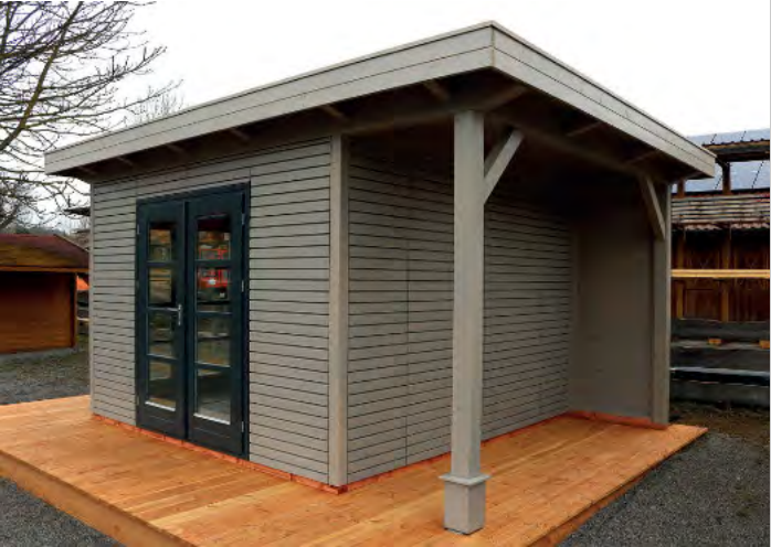 Cara-Easy-3535-F-100-SD_1 Premium Gartenhaus Cara Easy 3535 F + 100 SD Ferienhaus