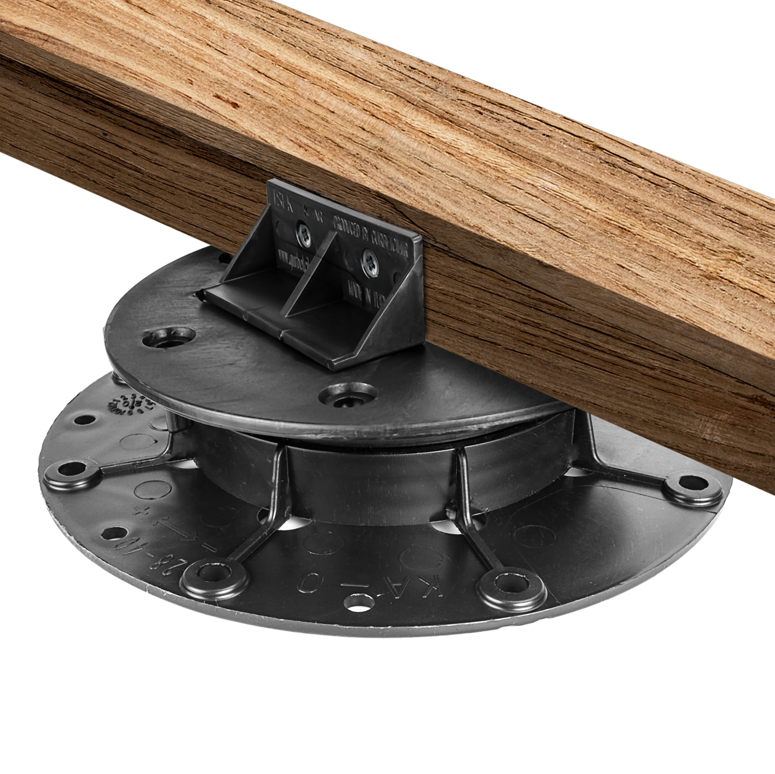 Balkenlager BASIC für Holz WPC Aluminium höhenverstellbar