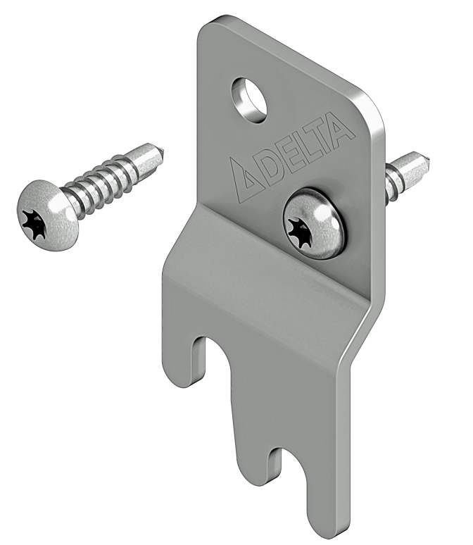 52099 Zaunhalter V2A 6er-Set für WPC-Rahmenzaun