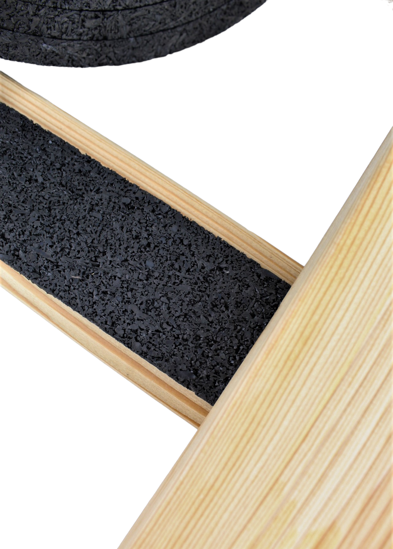 Padrolle 10x45x6000 mm Gummipad Pad Terrassenpad Gummigranulat Gummiunterlage Isopad