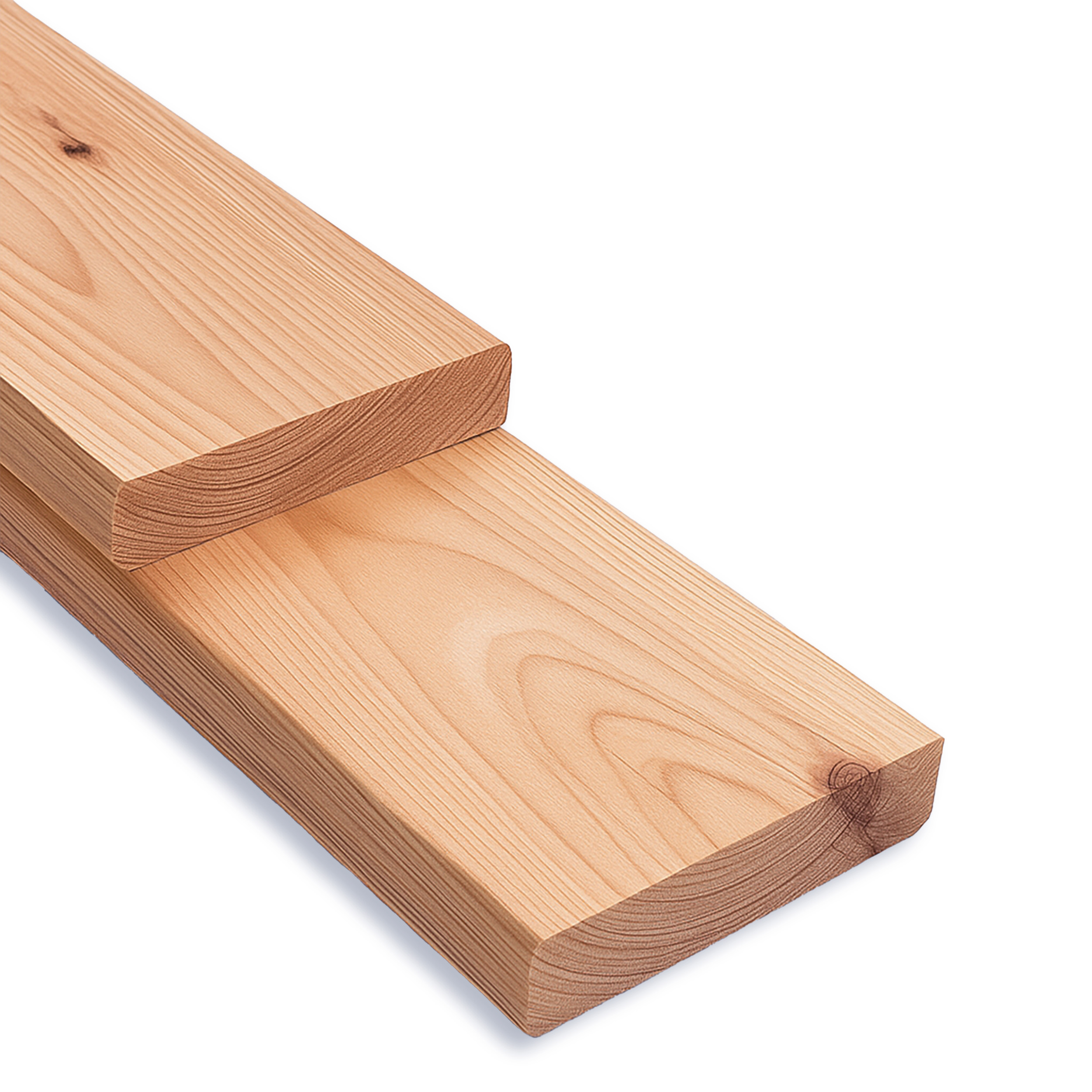 Konstruktionsholz 20x95 mm Lärche natur Bretter 4-seitig glatt Kantholz