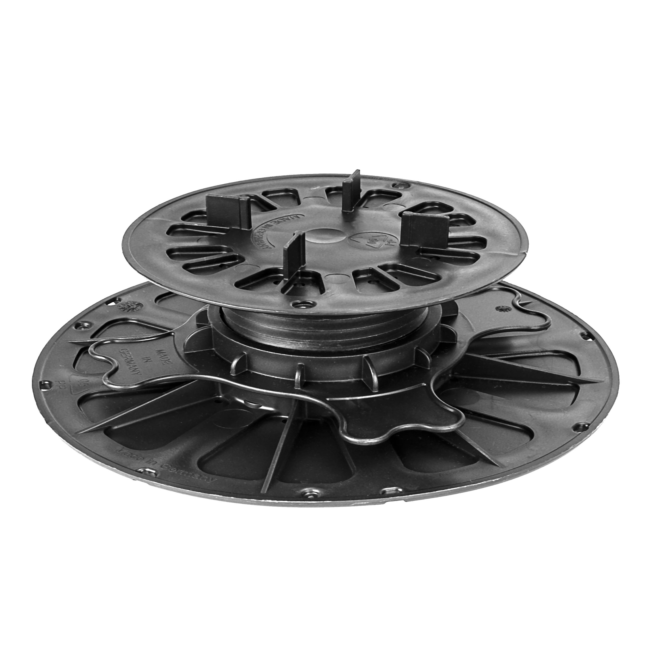 1_Starter_40-70-cleanyRPyGd9V5lVhq 1 Karton Plattenlager Premium für Stein Beton Keramikplatten Terrassenlager Stelzlager Stellfuß