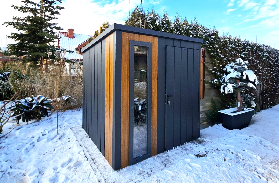 Modernes Gartenhaus HUNT 