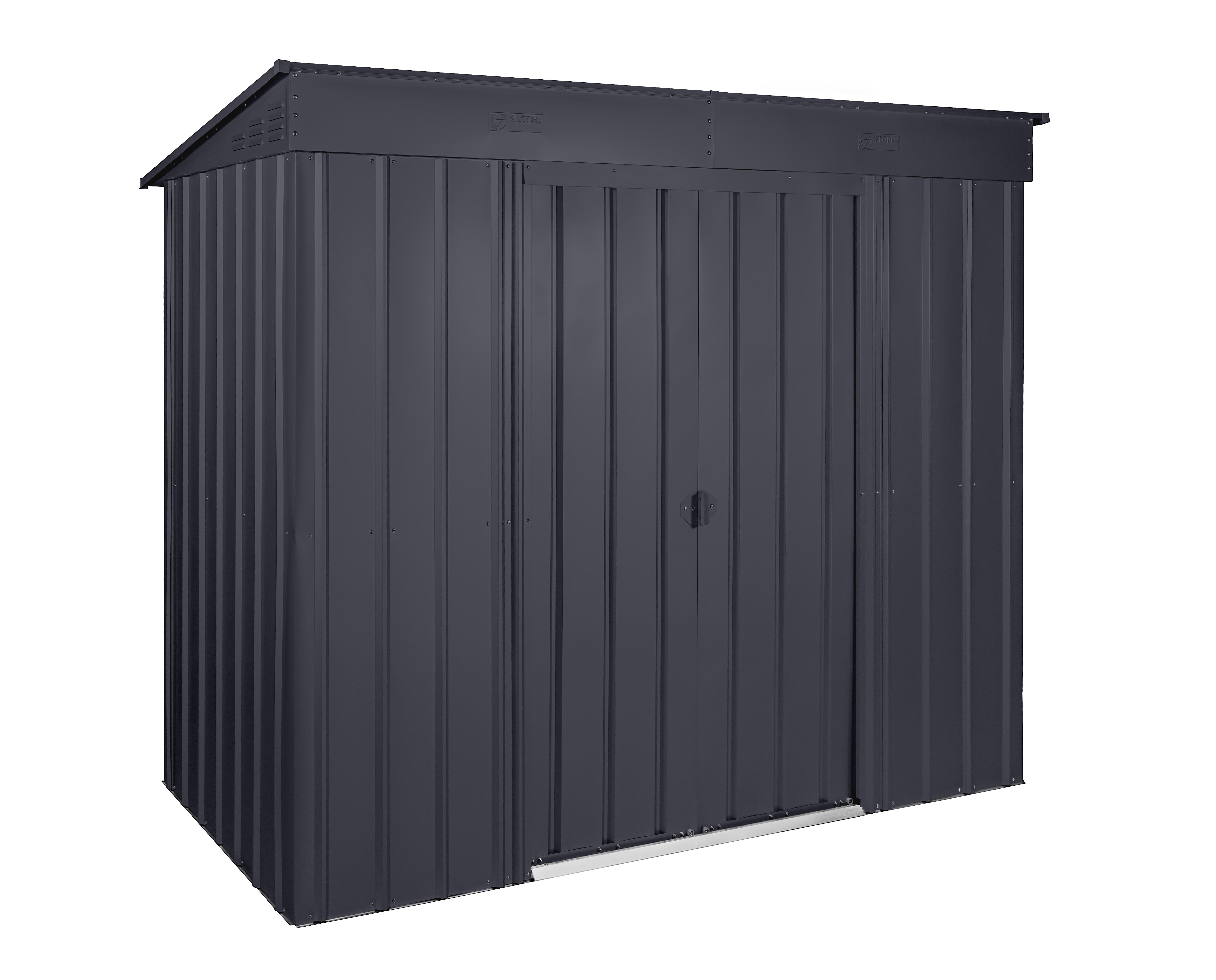 Gerätehaus Pultdach "Skillion" 84, anthrazit