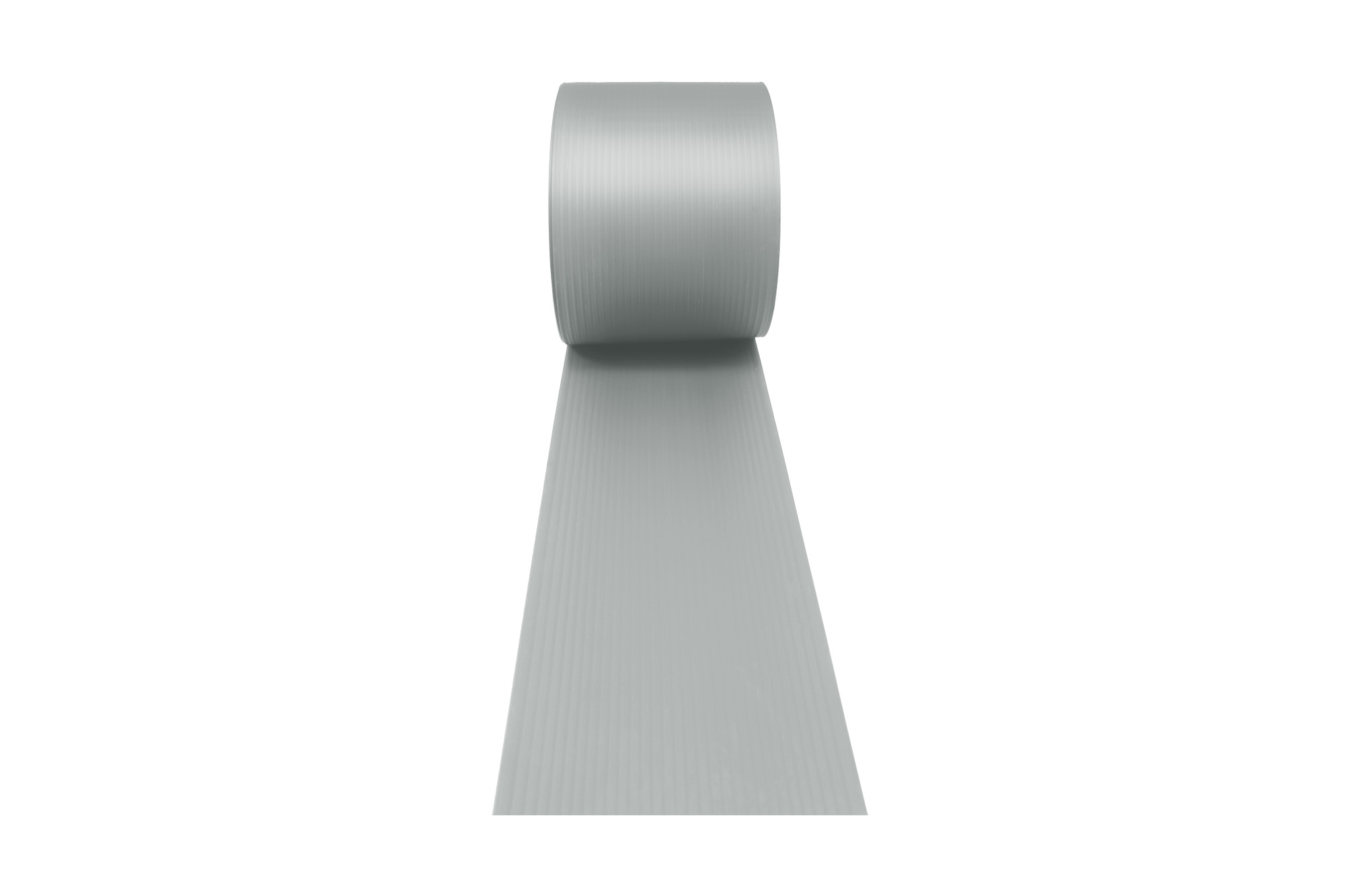 Sichtschutzstreifen_RAL-7035_Lichtgrau_06 PREMIUM HART PVC Sichtschutzstreifen für Doppelstabmatten 2525 x 190 x 1,35 mm Sichtschutz