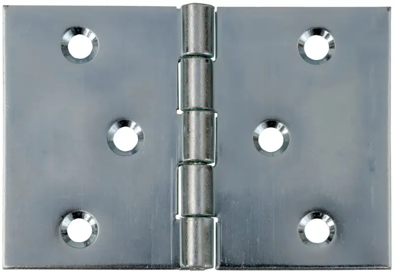 Gerollte Scharniere breit 50x75x1,2 (Stahl verzinkt (1 Stück) - 683 104 050)