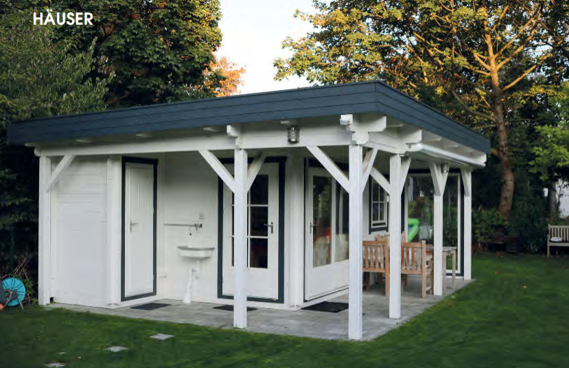 Alabama Premium Gartenhaus Alabama