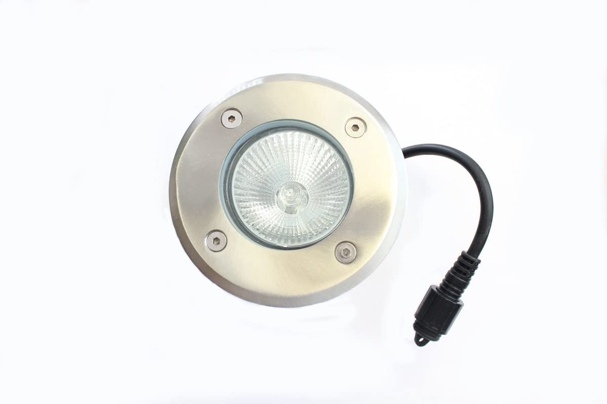 Easy Connect 65202 Einbau-Licht rund max. 20 Watt d=110mm Halogen Terrassen-Einbaustrahler