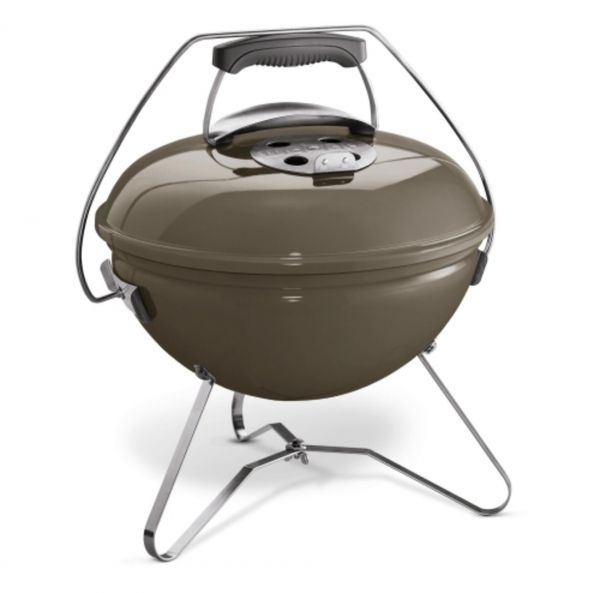 Weber Holzkohlegrill Smokey Joe® Premium, 37 cm, Smoke Grey mit Tragebügel