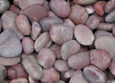 Glitter Stone Red Kies 10-30 mm 20 kg Sack Zierkies